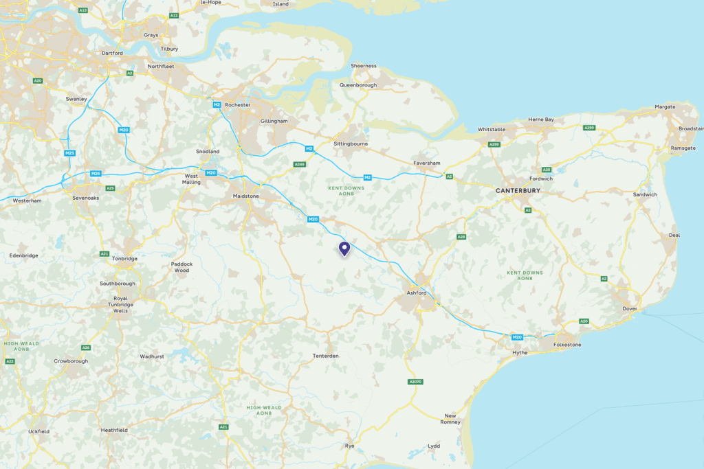 Map of Kent - Domestic Appliance Repairs Kent – Autowash